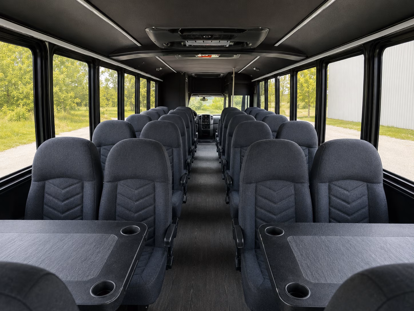 carlsbad 18 passenger minibus interior