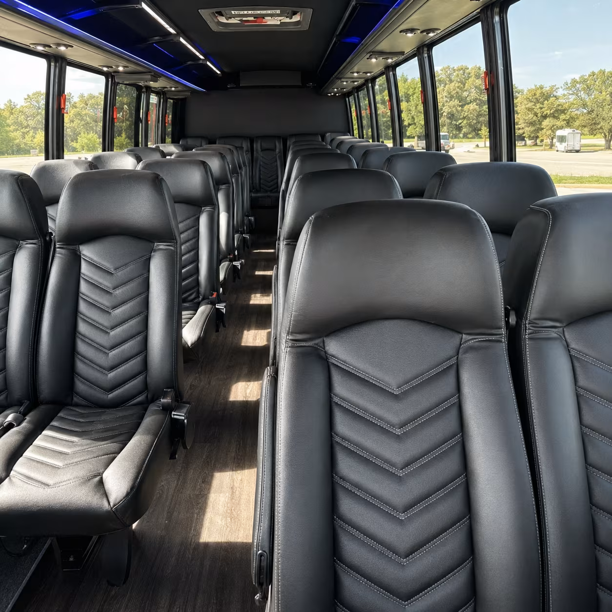 carlsbad 25 passenger minibus inside