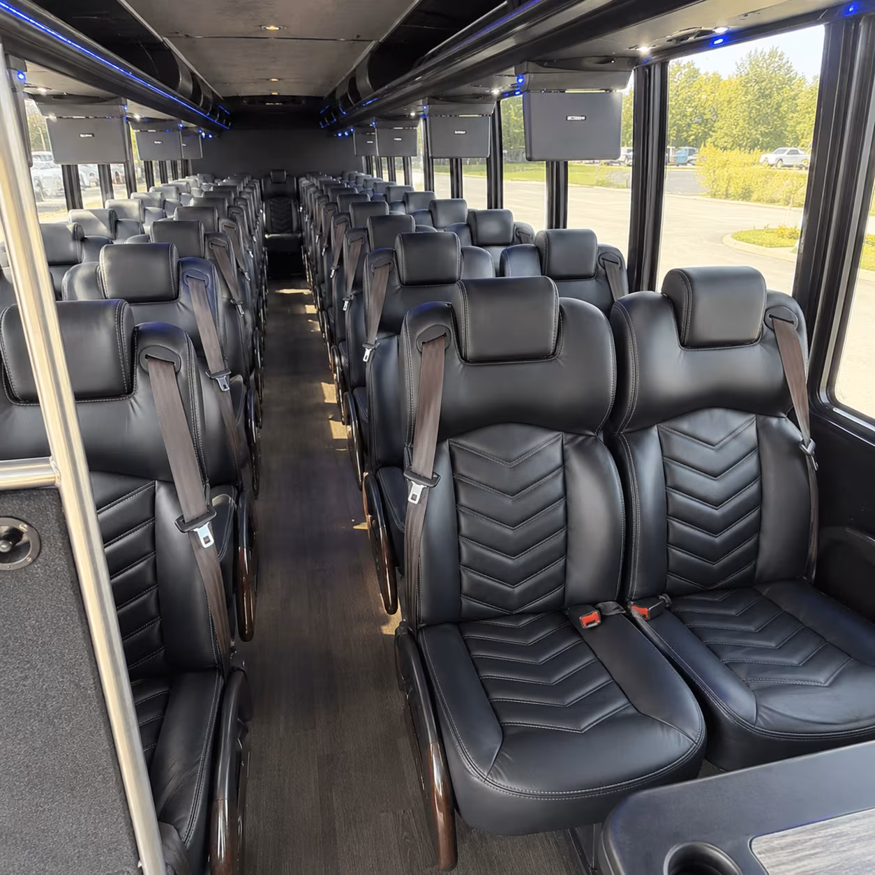 carlsbad 28 passenger minibus inside