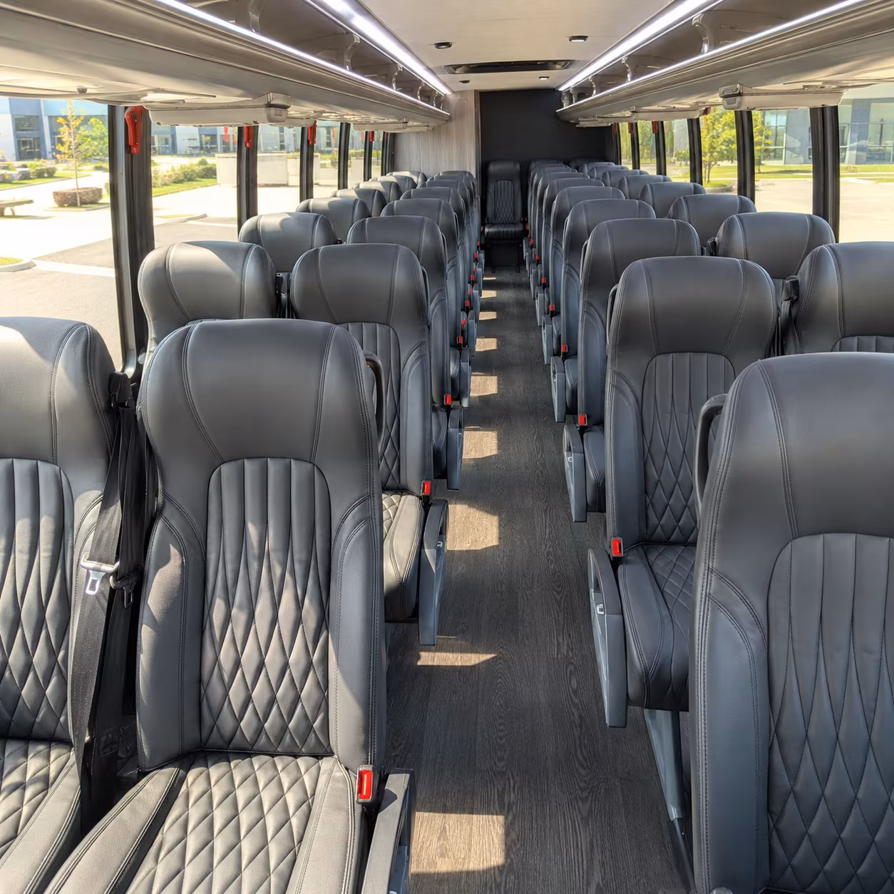 carlsbad 28 passenger minibus interior