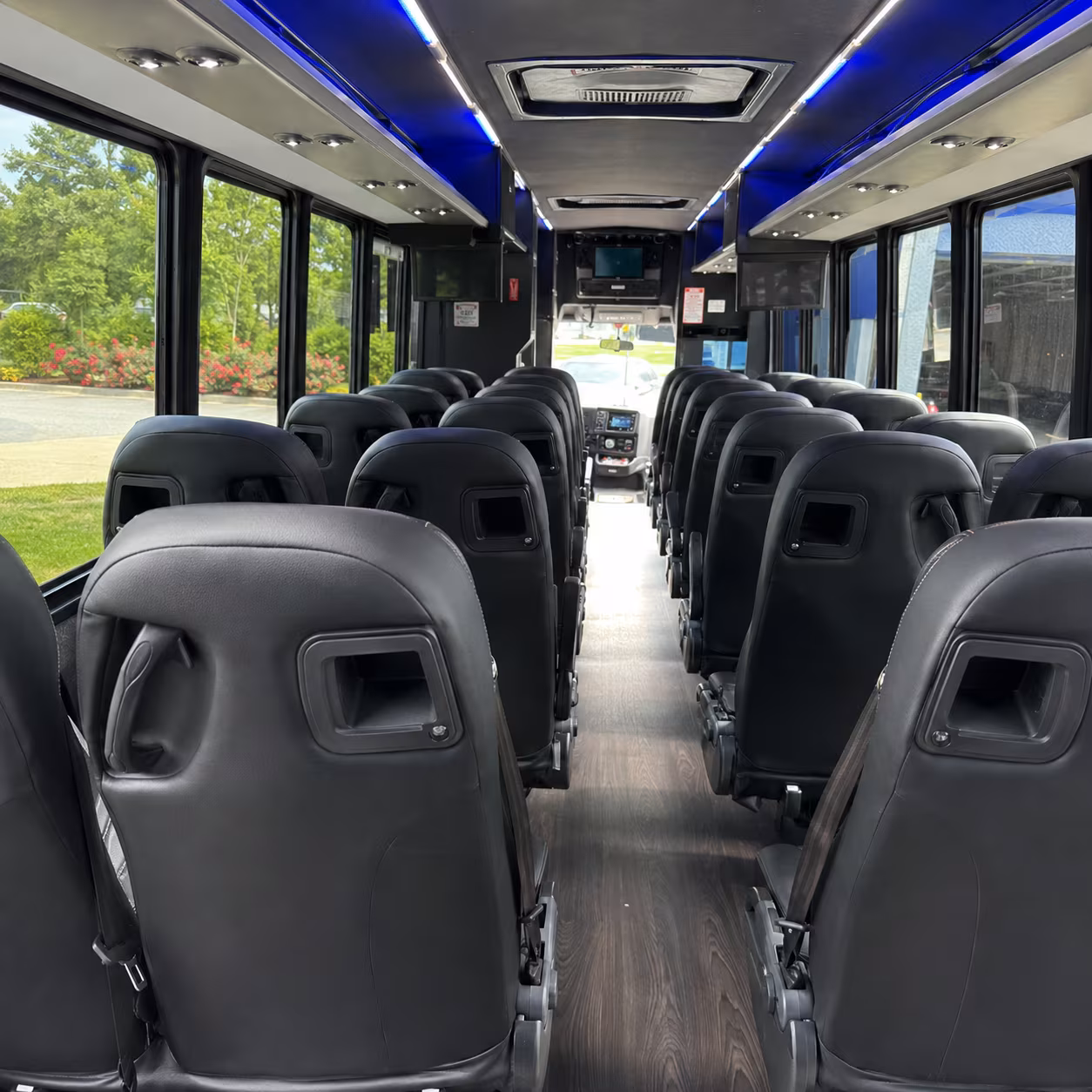 carlsbad 30 passenger minibus inside