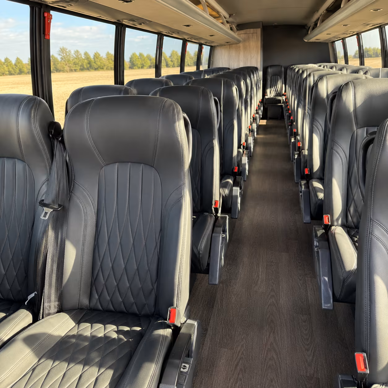 carlsbad 30 passenger minibus interior