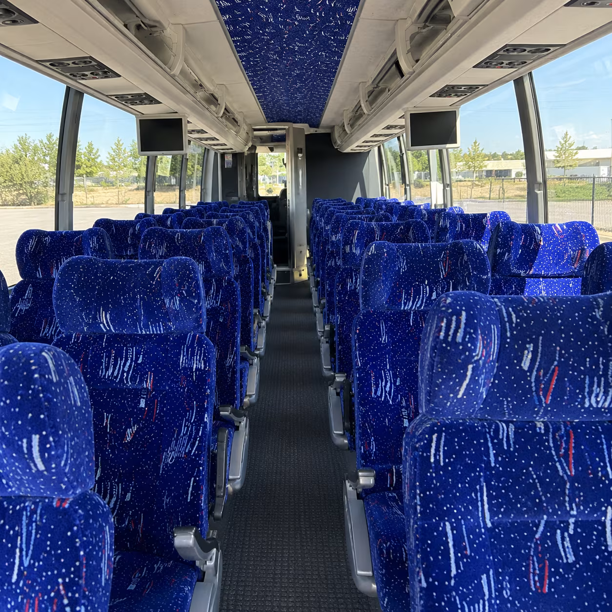 carlsbad 54 passenger charter bus interior