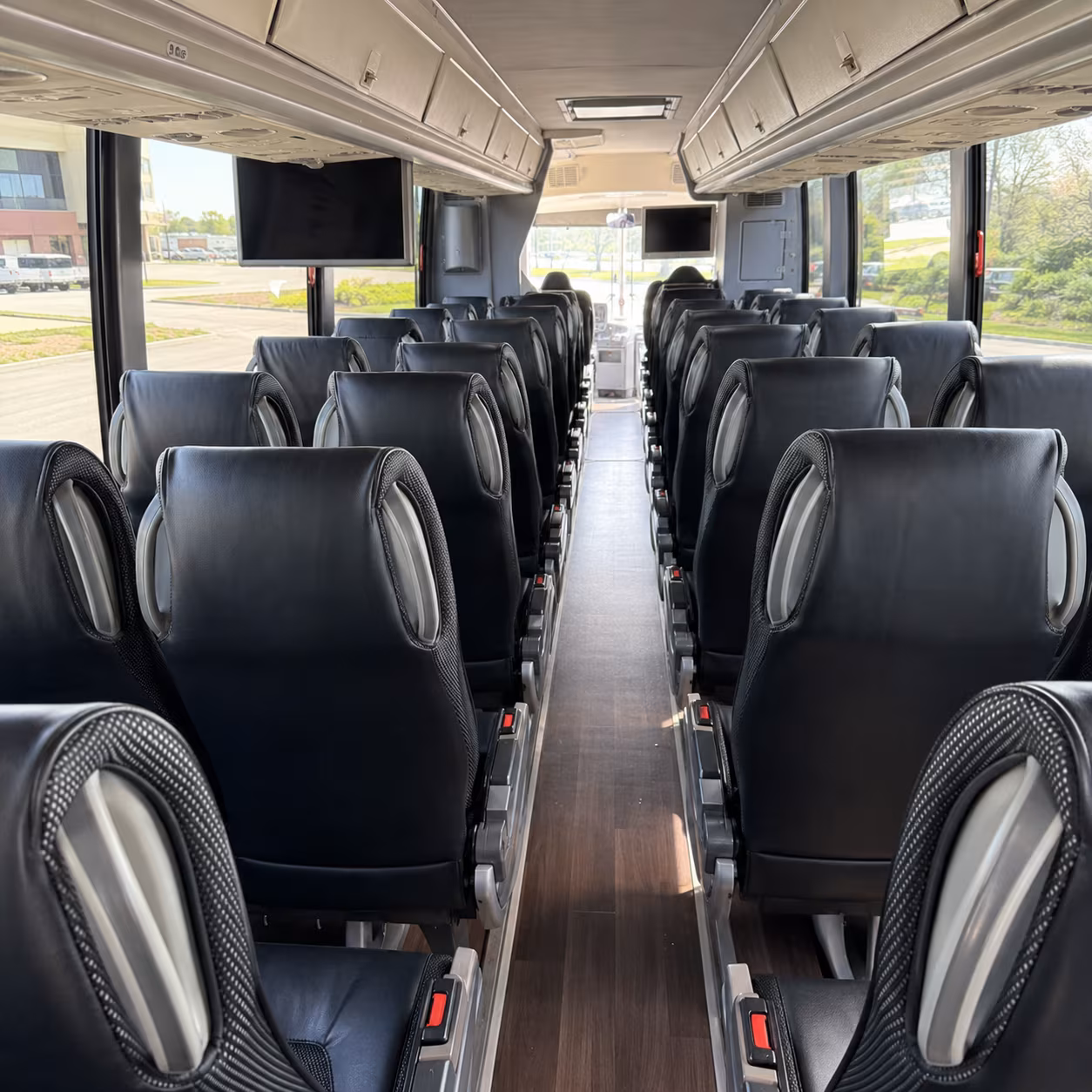 carlsbad 56 passenger charter bus inside