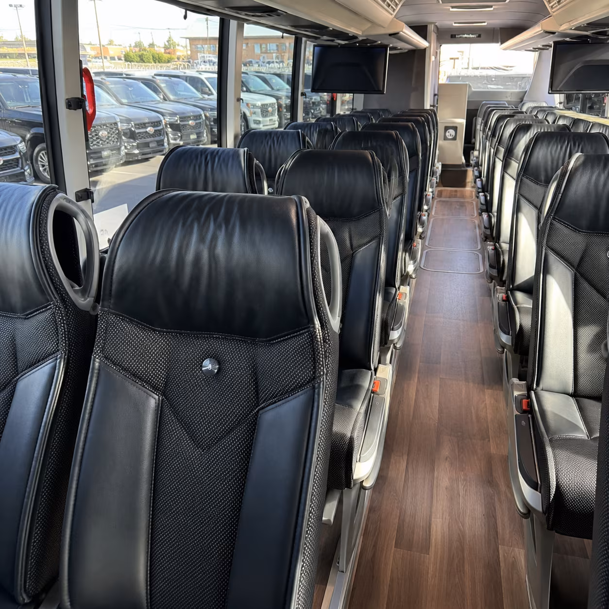 carlsbad charter bus interior